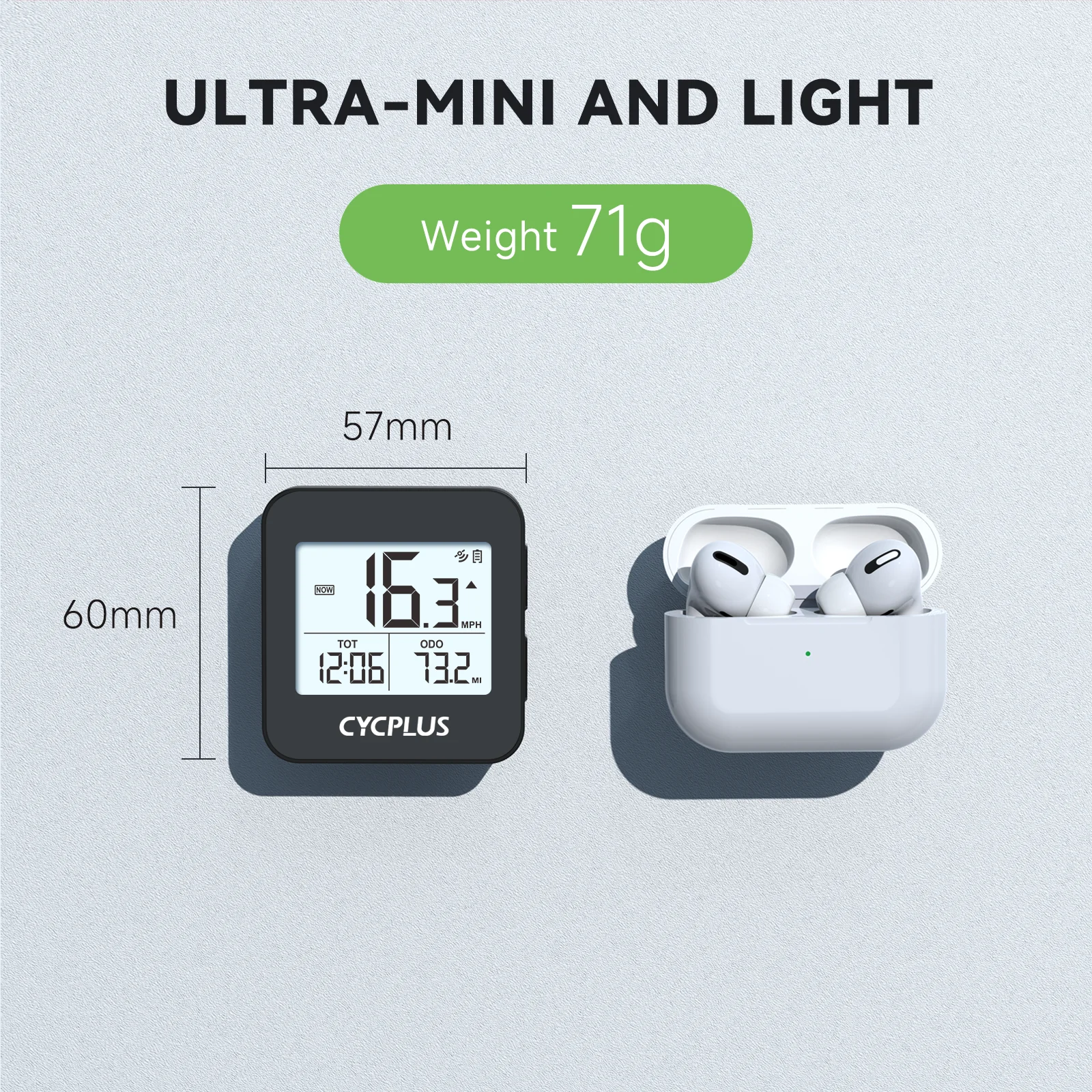 CYCPLUS G1 Wireless GPS Bike Computer – Waterproof Bicycle Speedometer & Odometer Cycling Accessories - Image 5