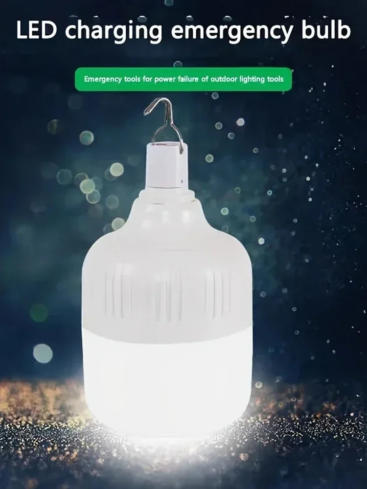 Rechargeable LED Camping Light Bulb – Waterproof & Energy-Saving USB Hanging Tent Light & Emergency Work Light - Image 12