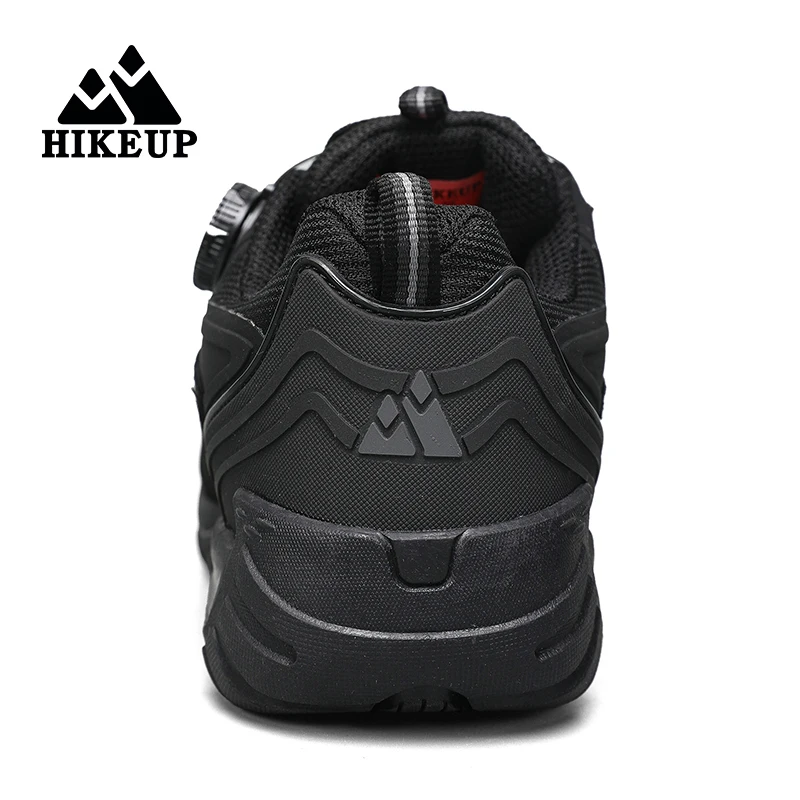 HIKEUP-Leather Shoes for Men, Outdoor Hiking Shoes, Tourist Trekking Sneakers, Mountain Climbing Trail Jogging Shoes, Turnbuckle - Image 30