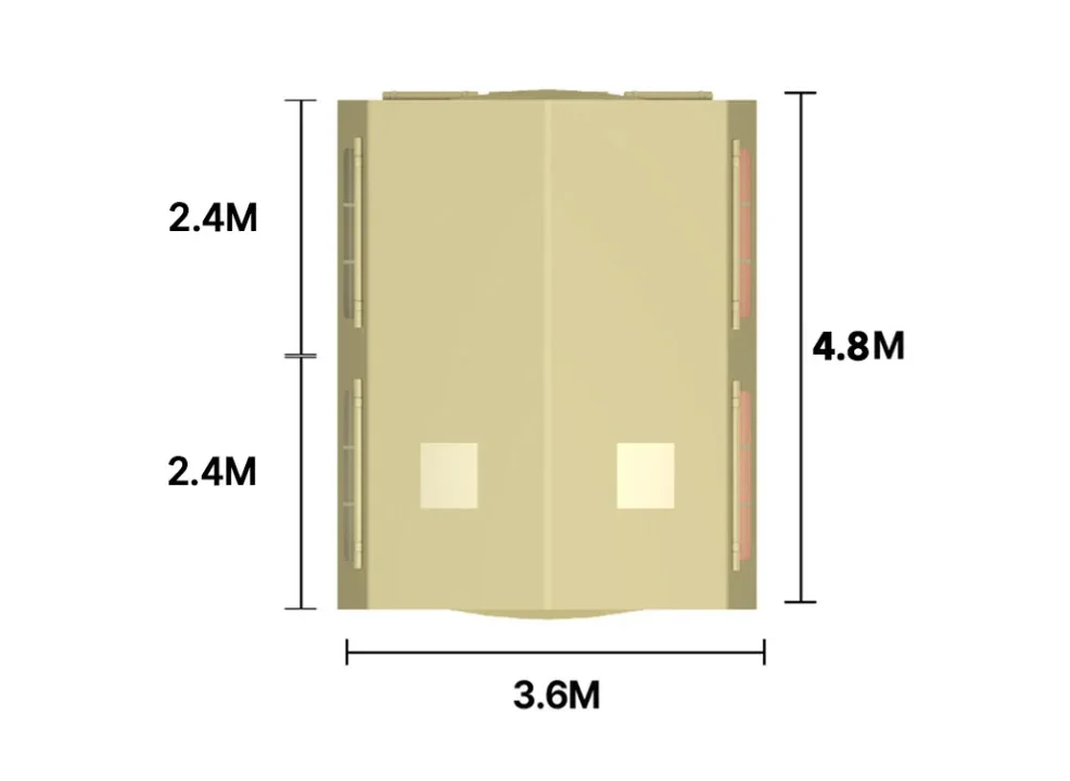 Large 2-Room Inflatable Family Camping Tent – Portable Waterproof Outdoor Air Tent for 4-6 Person Camping - Image 20