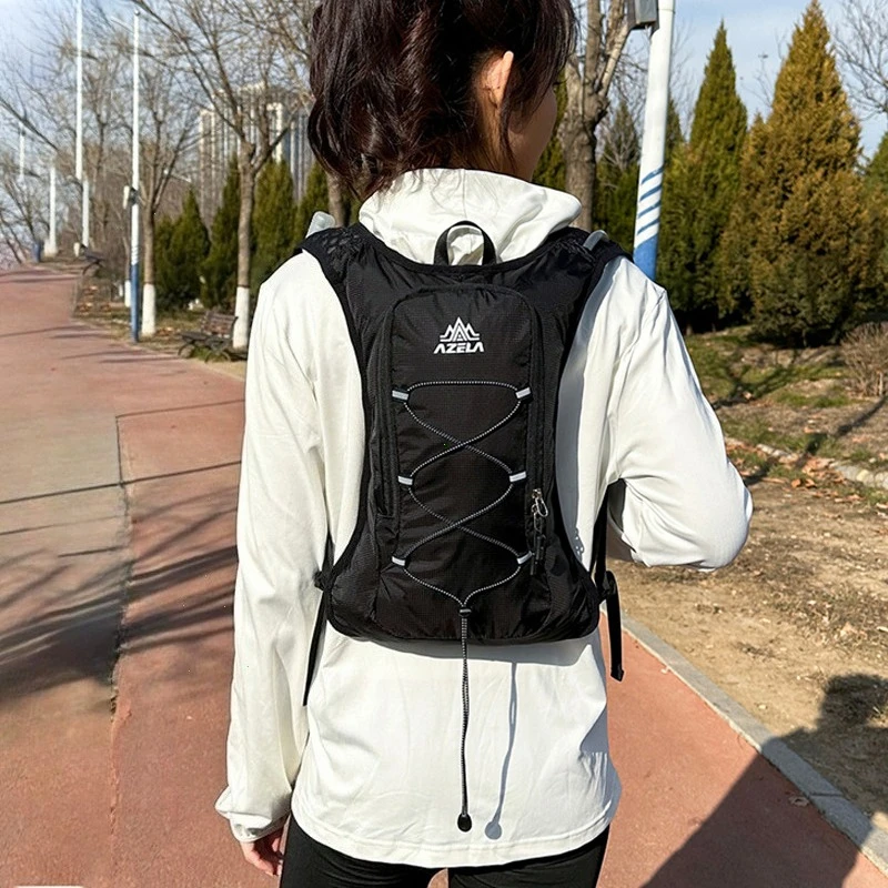 Outdoor Nylon Sports Backpack,Portable Bicycle Backpack,Running Hydration Vest For Trails Running,For Trails Hiking - Image 2