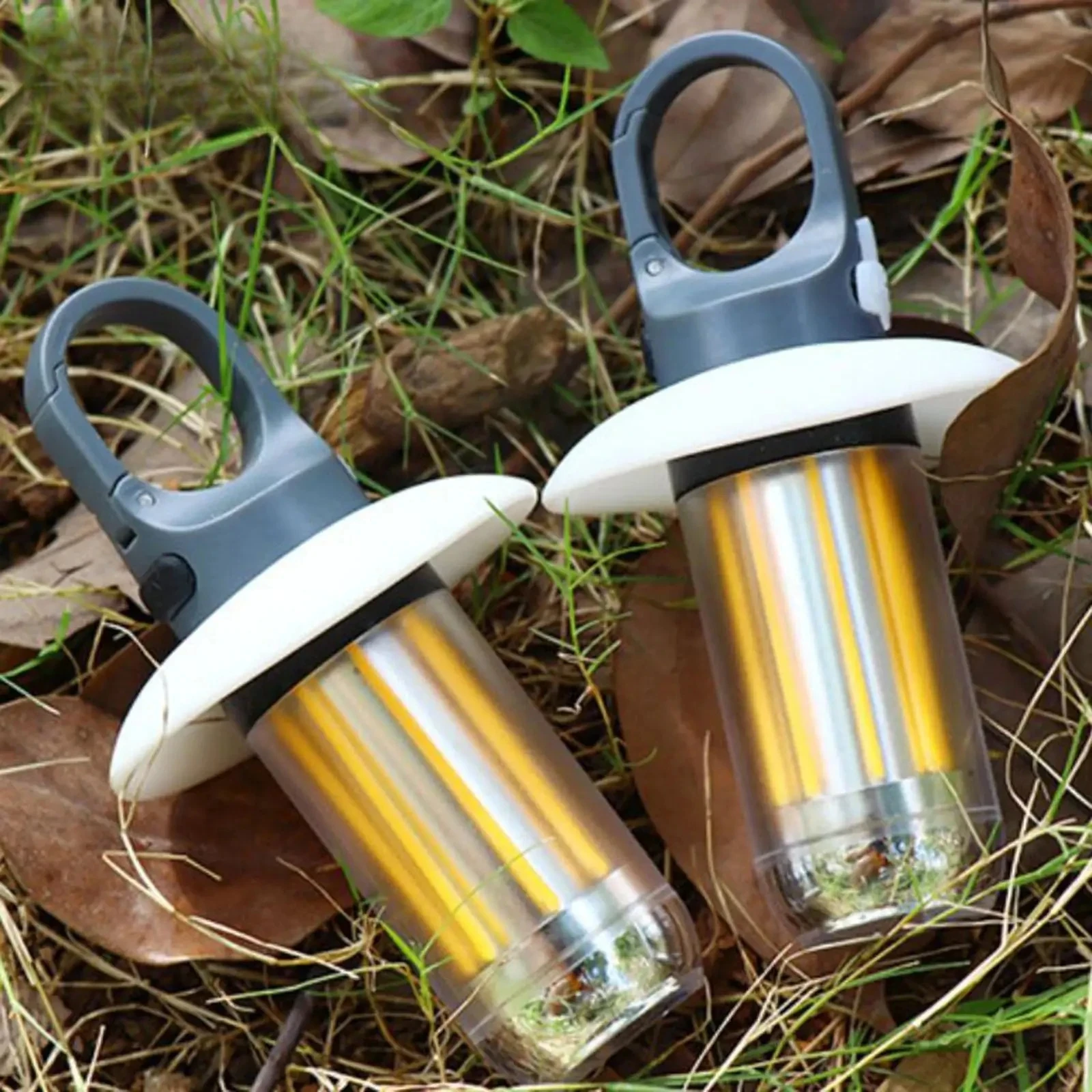 Rechargeable Camping Light with 8 Light Filaments – Lightweight Handheld Torch & Tent Lamp with 5 Lighting Modes for Patio & Climbing - Image 6