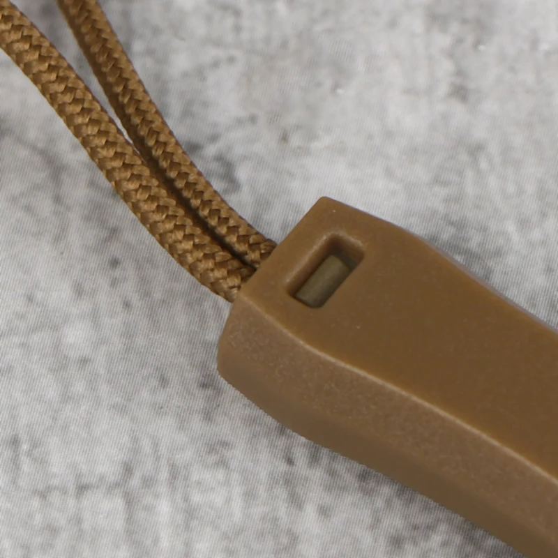 Camping Essential - Dual Band Multifunctional Whistle with Double Pipe and Tail Rope. - Image 22