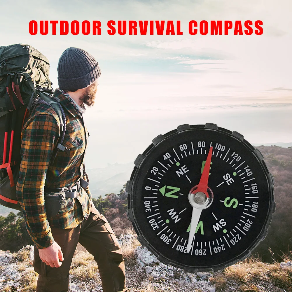 Compact Outdoor Survival Compass – Portable Navigation Guide - Image 3