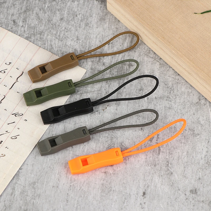 Camping Essential - Dual Band Multifunctional Whistle with Double Pipe and Tail Rope. - Image 17
