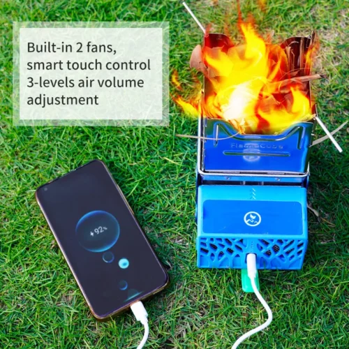 Mini Portable Camping Stove & Burner Stand – Fast-Boil Outdoor Cookware & Survival Supplies for Hiking & BBQ