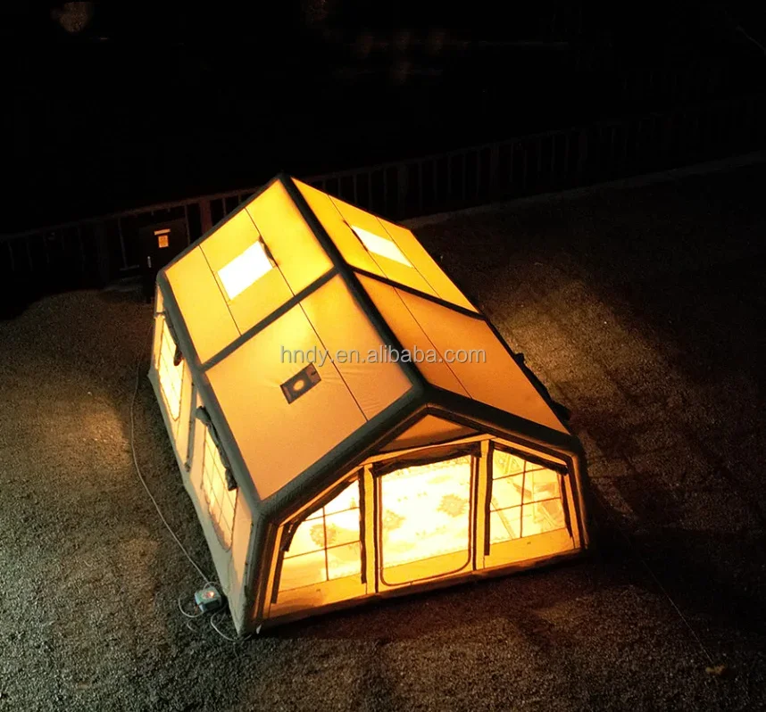 Large 2-Room Inflatable Family Camping Tent – Portable Waterproof Outdoor Air Tent for 4-6 Person Camping - Image 25