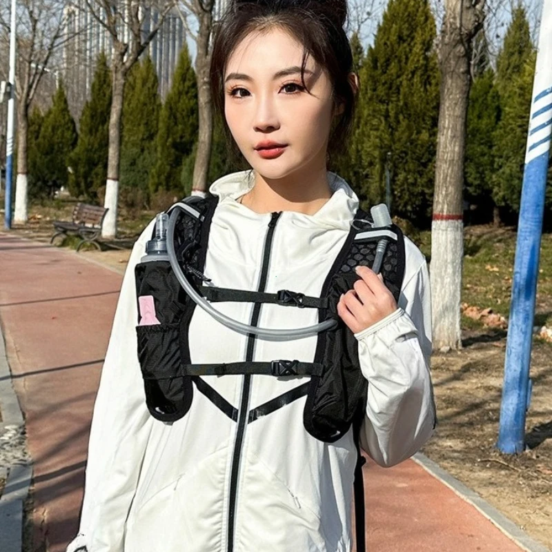 Outdoor Nylon Sports Backpack,Portable Bicycle Backpack,Running Hydration Vest For Trails Running,For Trails Hiking - Image 5