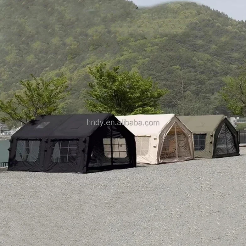 Large 2-Room Inflatable Family Camping Tent – Portable Waterproof Outdoor Air Tent for 4-6 Person Camping - Image 11