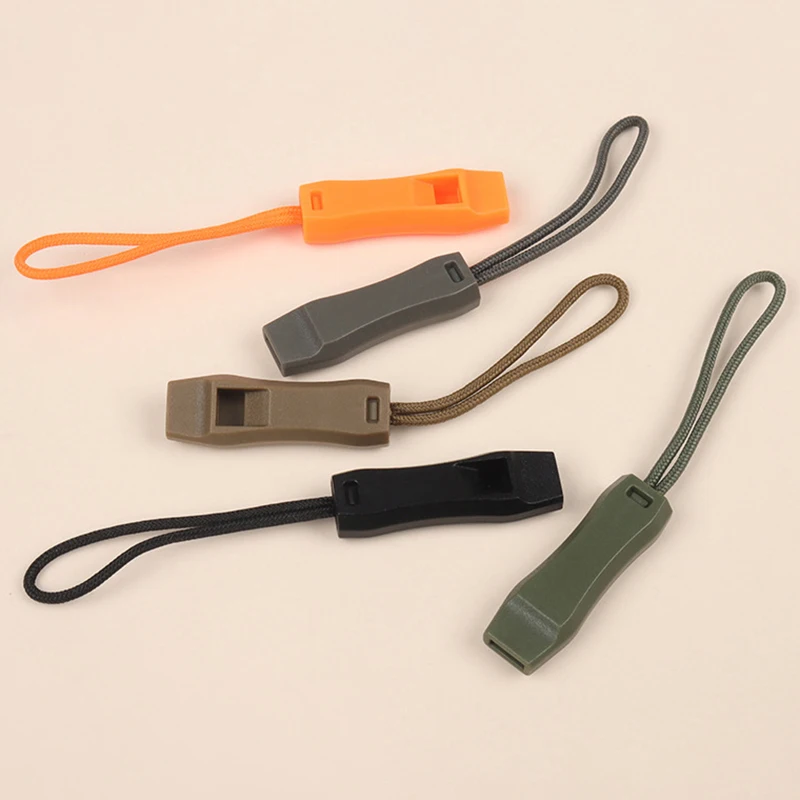Camping Essential - Dual Band Multifunctional Whistle with Double Pipe and Tail Rope. - Image 3