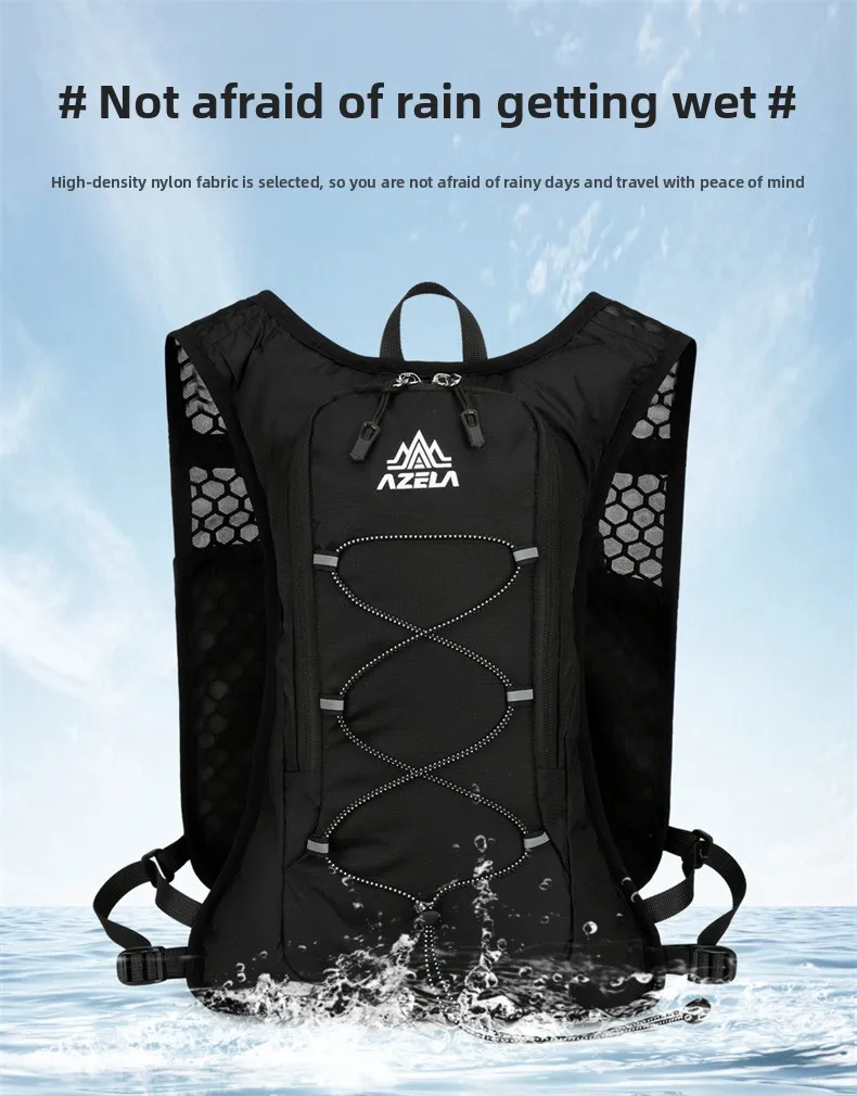 Outdoor Nylon Sports Backpack,Portable Bicycle Backpack,Running Hydration Vest For Trails Running,For Trails Hiking - Image 20