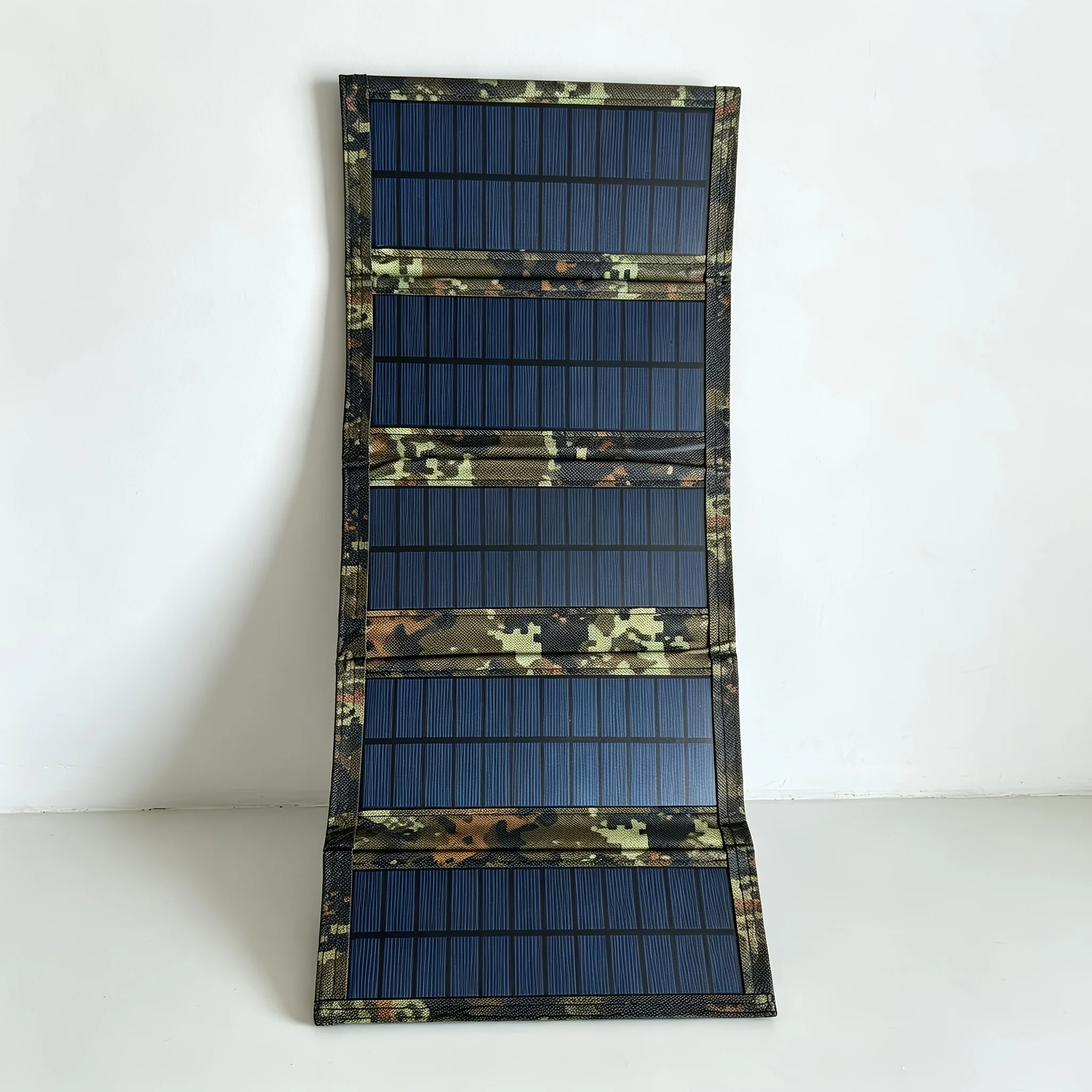 Foldable Portable Solar Panel Charger – Patterned Outdoor Solar Power Bank for Camping, Hiking & Travel - Image 14