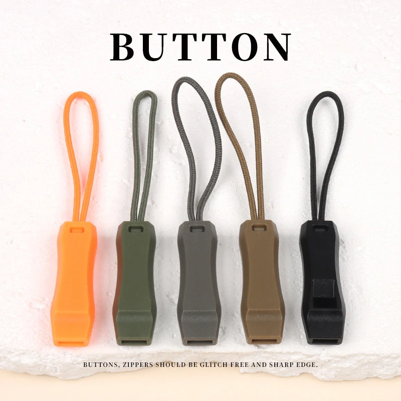 Camping Essential - Dual Band Multifunctional Whistle with Double Pipe and Tail Rope. - Image 13