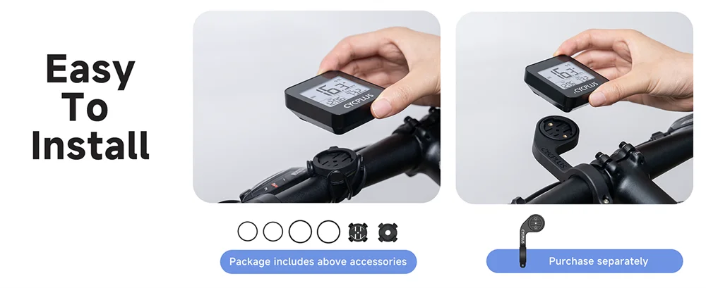 CYCPLUS G1 Wireless GPS Bike Computer – Waterproof Bicycle Speedometer & Odometer Cycling Accessories - Image 11